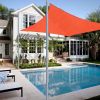 16'x12' Rectangle Sun Shade Sail/ Watermalon Red