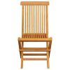 Patio Chairs with Taupe Cushions 8 pcs Solid Teak Wood