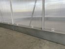 8.3' x 6.3 x 6.8' Aluminum Outdoor Greenhouse, Polycarbonate Walk-in Garden Greenhouse Kit with Adjustable Roof Vent, Rain Gutter and Sliding Door for