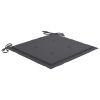 Patio Chairs with Anthracite Cushions 4 pcs Solid Teak Wood